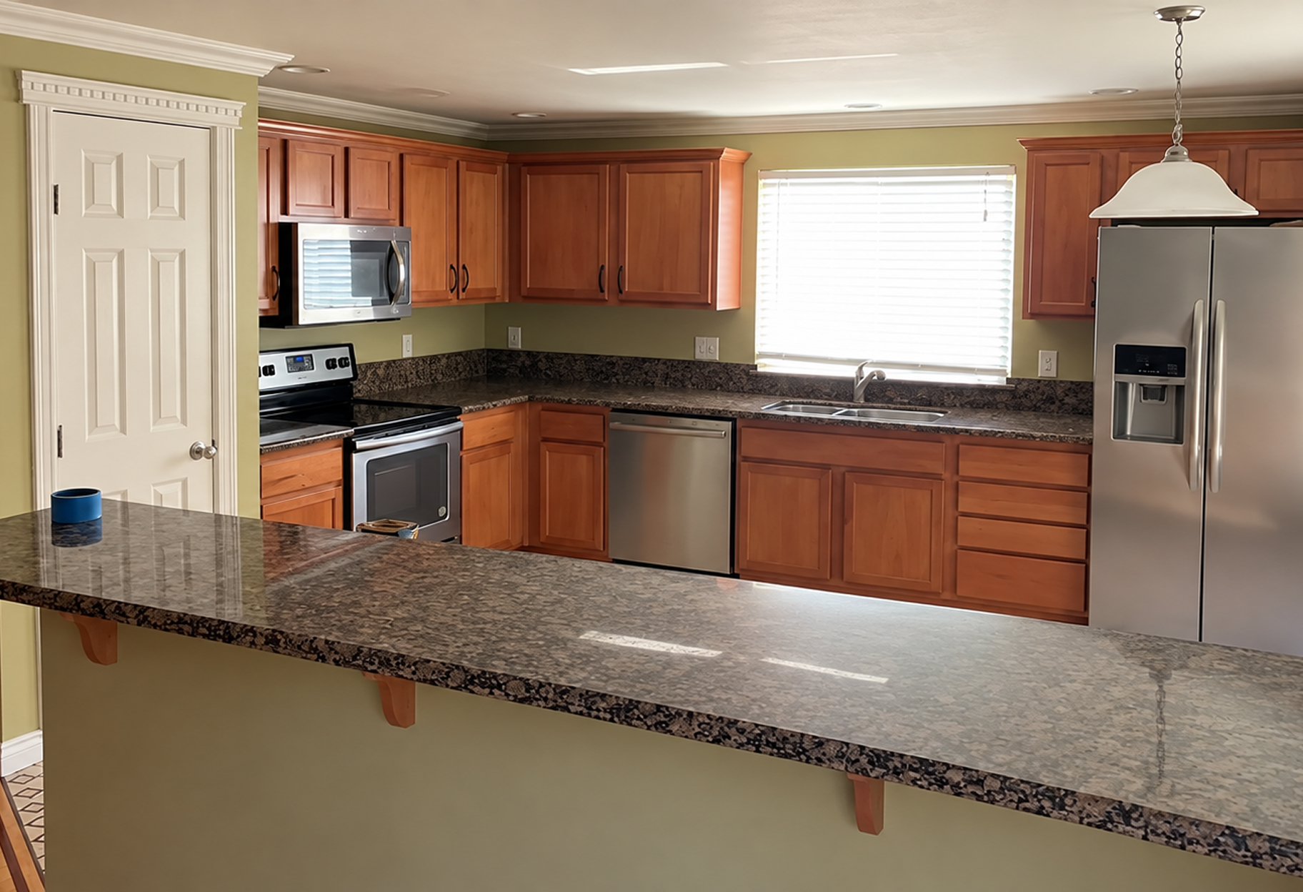 Kitchen after remodeling